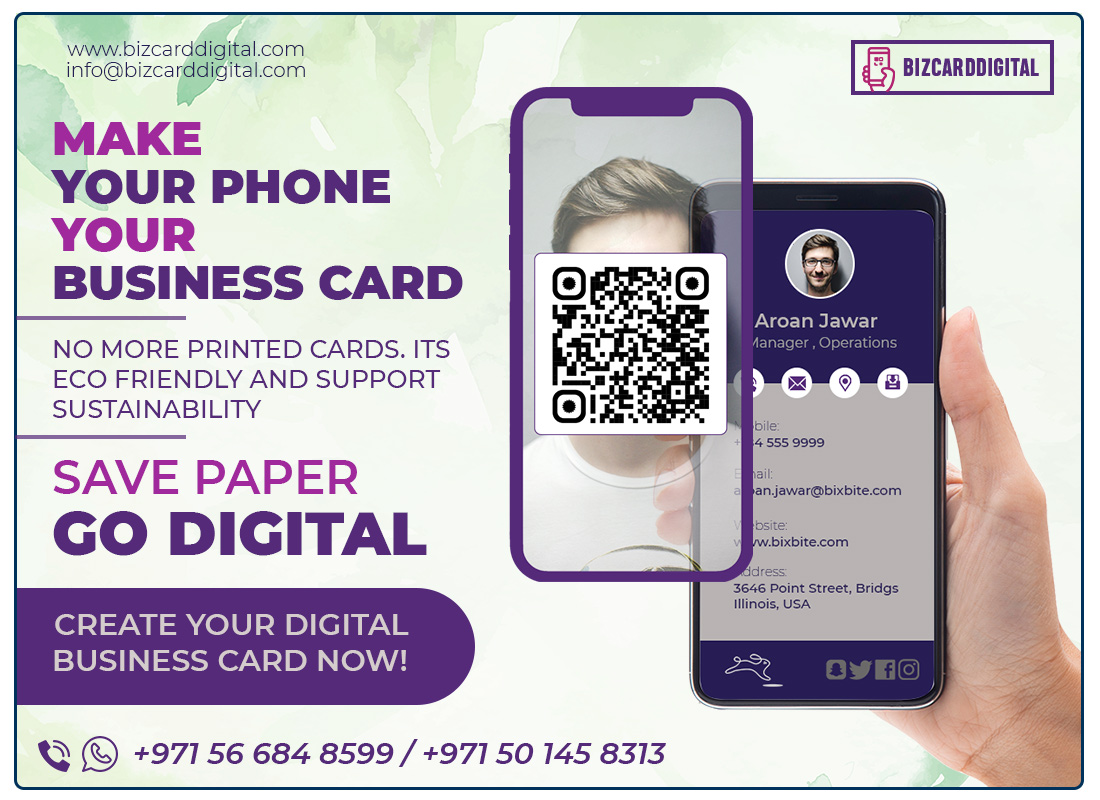 Digital Business cards: Create Your Professional Digital Business Cards ...